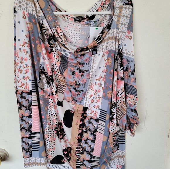 NWT White Birch brand patchwork design size 3x - Picture 4 of 7